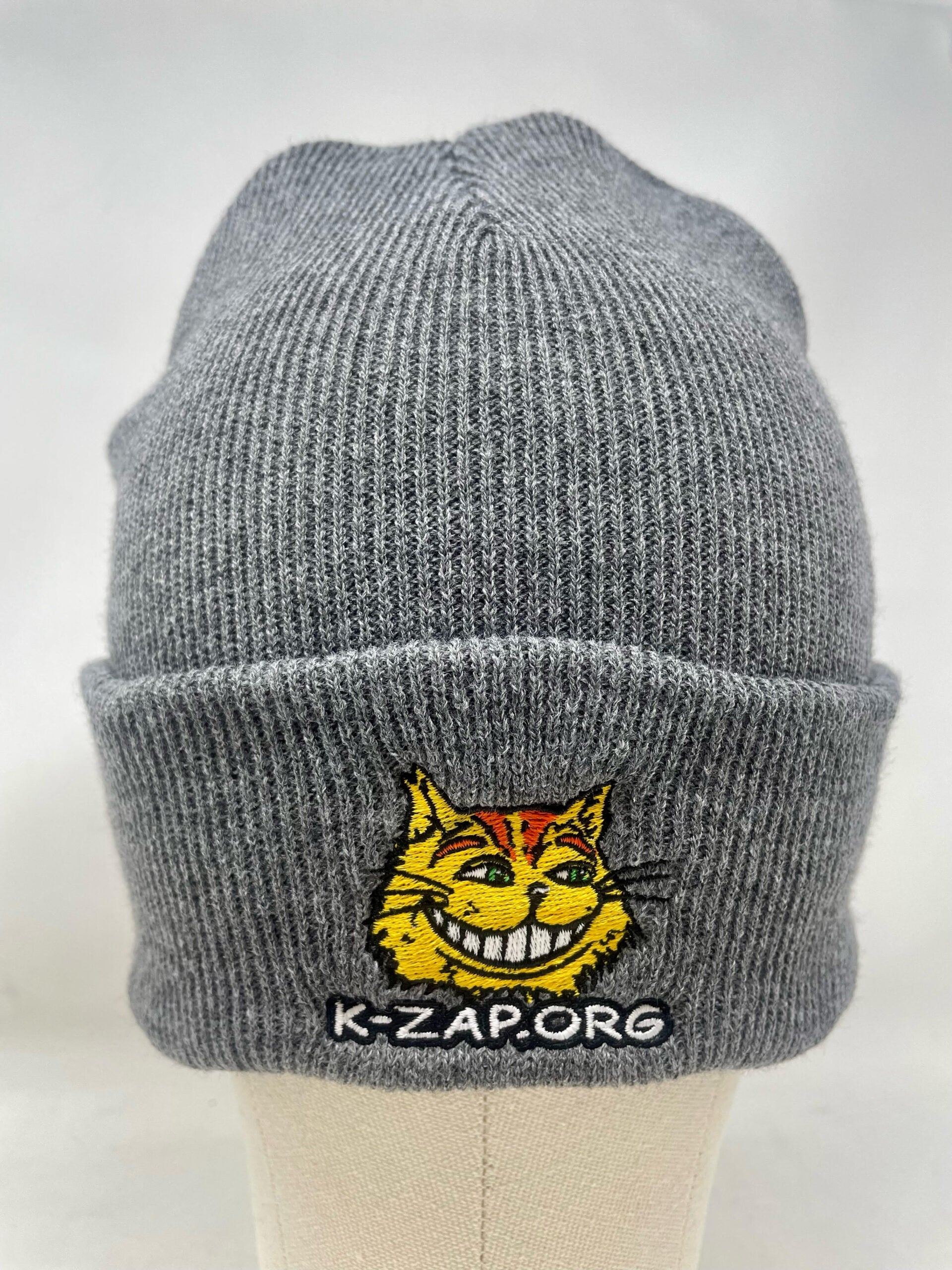 Sacramento's K-ZAP Cuffed Beanies - Gray image