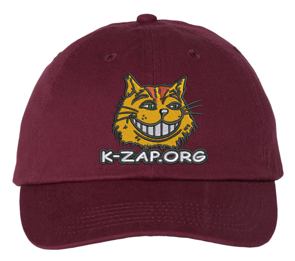 SACRAMENTO’S K-ZAP CAT ON THE HATS- Various Colors image 0