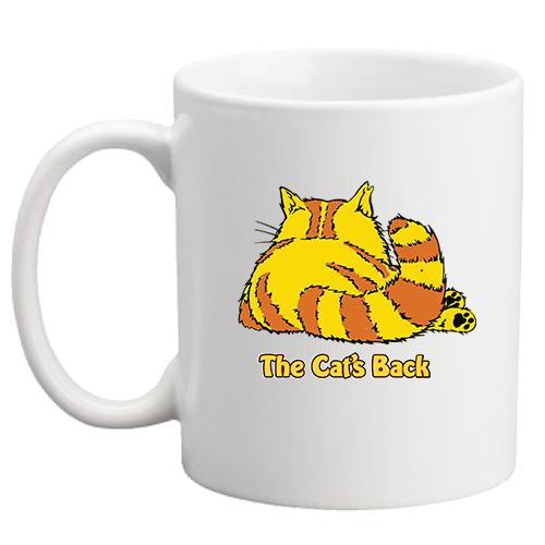 Sacramento's K-ZAP Cat's Back Coffee Mug 11 oz. White image 1