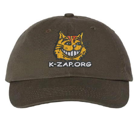 SACRAMENTO’S K-ZAP CAT ON THE HATS- Various Colors image 1