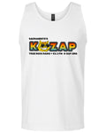 SACRAMENTO'S K-ZAP RETRO STICKER UNISEX TANKS--IN WHITE! image 0