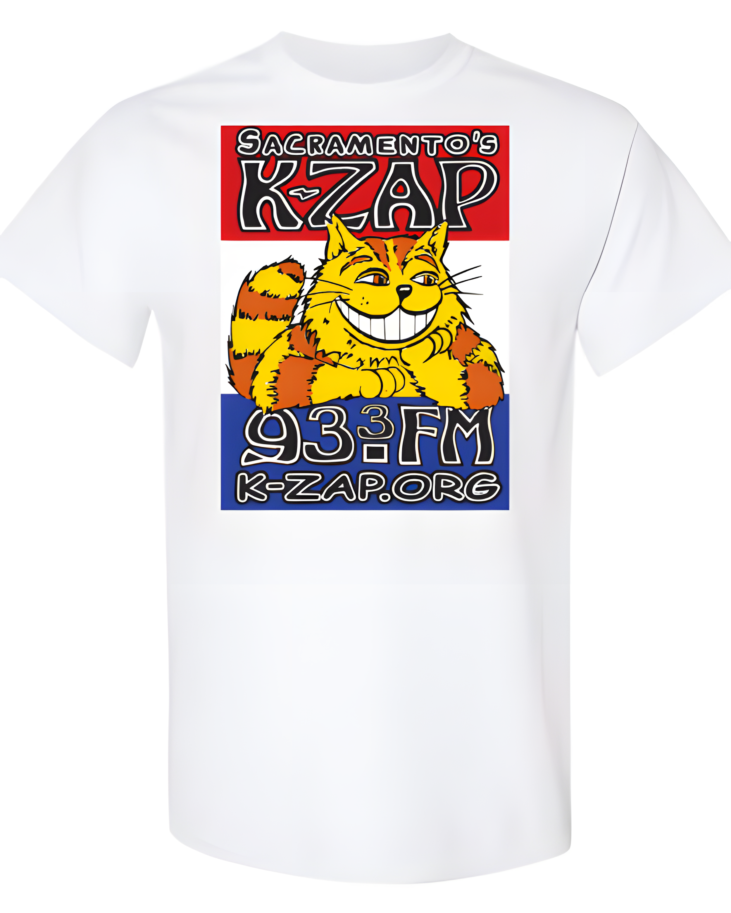 SACRAMENTO’S K-ZAP CAT’S BACK SHIRTS - BLACK OR WHITE image 2