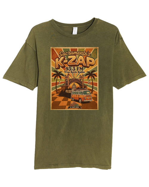 K-ZAP'S SUMMER CLASSIC'S TEES-IN CAMEL & OLIVE image 0