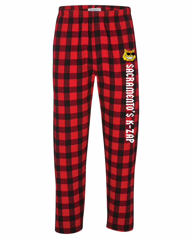 Sacramento's K-ZAP Cat's Pajamas & Almost Cat's Pajamas--In Vintage Black & Red/Black Plaid image 2