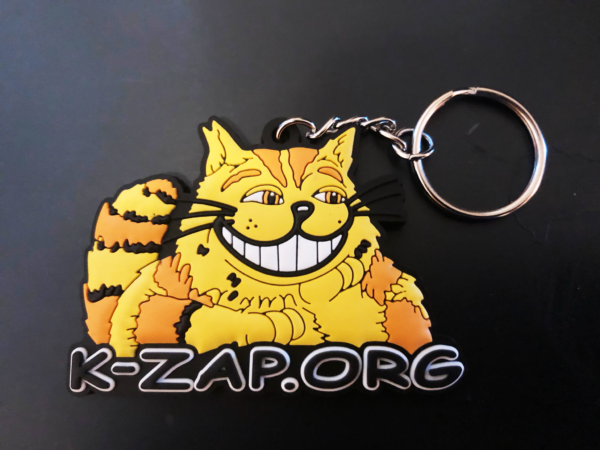 SACRAMENTO'S K-ZAP KEYCHAIN image 0