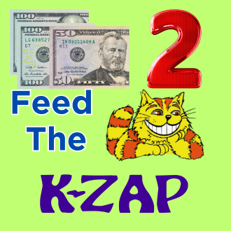 $10 TO $1000 TO FEED THE KITTY (SACRAMENTO'S K-ZAP) ONE TIME DONATION - 250 image